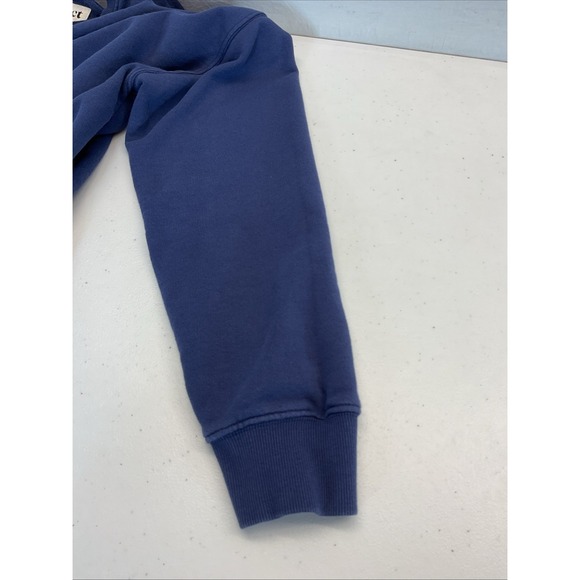 Pact Organic Cotton Women's Navy blue M/LG Crewneck‎ Sweatshirt Classic Normcore - Picture 4 of 11
